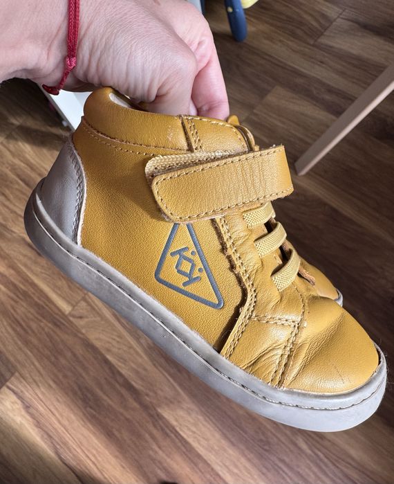 Кожени жълти боти Колев и Колев 25 номер