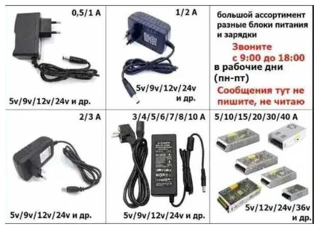 Блок питания. На камеры наблюдения и на свето-диоды