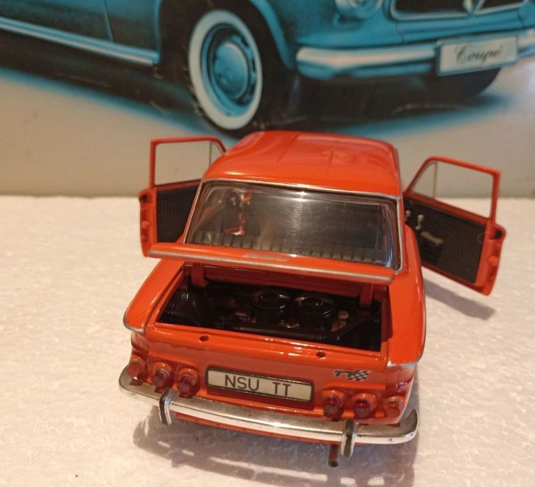 NSU TT  macheta auto 118 Revell 
Scara 1 18 
Revell 

vizualizati si c