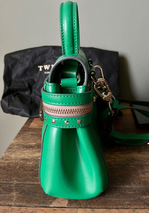 Twinset чанта естествена кожа