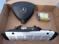 Mercedes A Class W169, airbag volan, kit airbag-uri, plansa bord