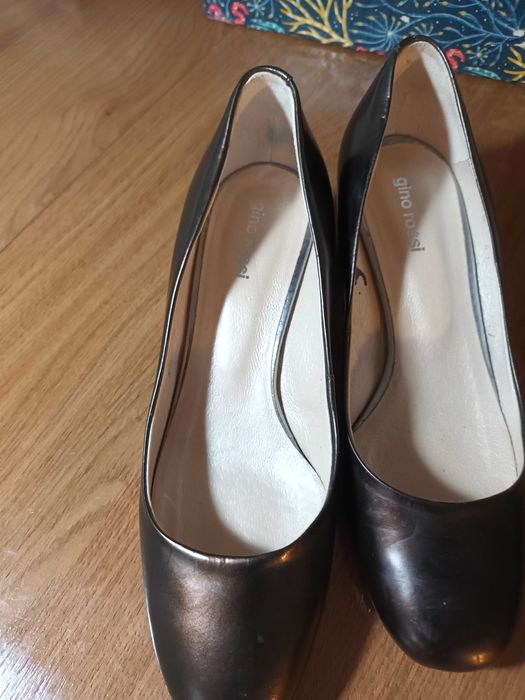 Pantofi damă, din piele naturală, maro Gino Rossi, 35-36