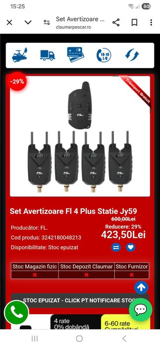 Avertizori Fl 4+statie