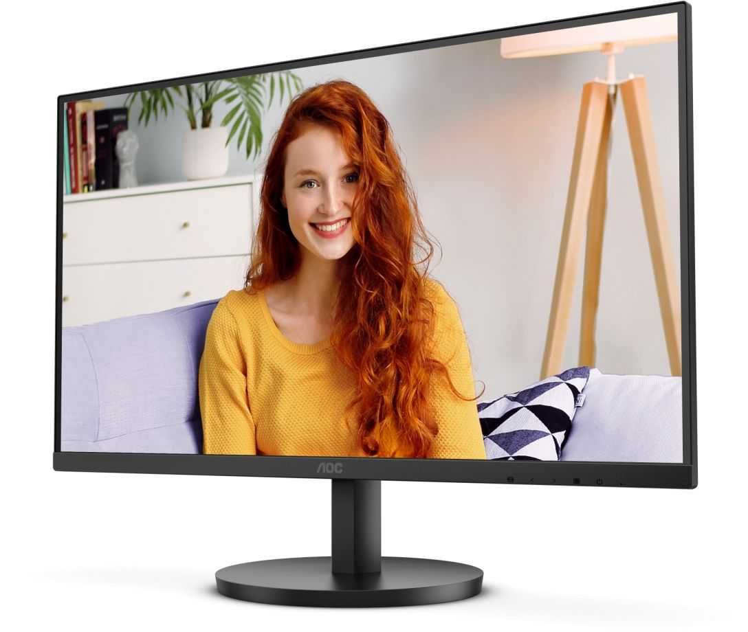 чисто нов 27" 4K монитор AOC U27B3M с 3 години гаранция