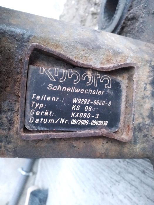 Cupla rapida lehnhoff kubota