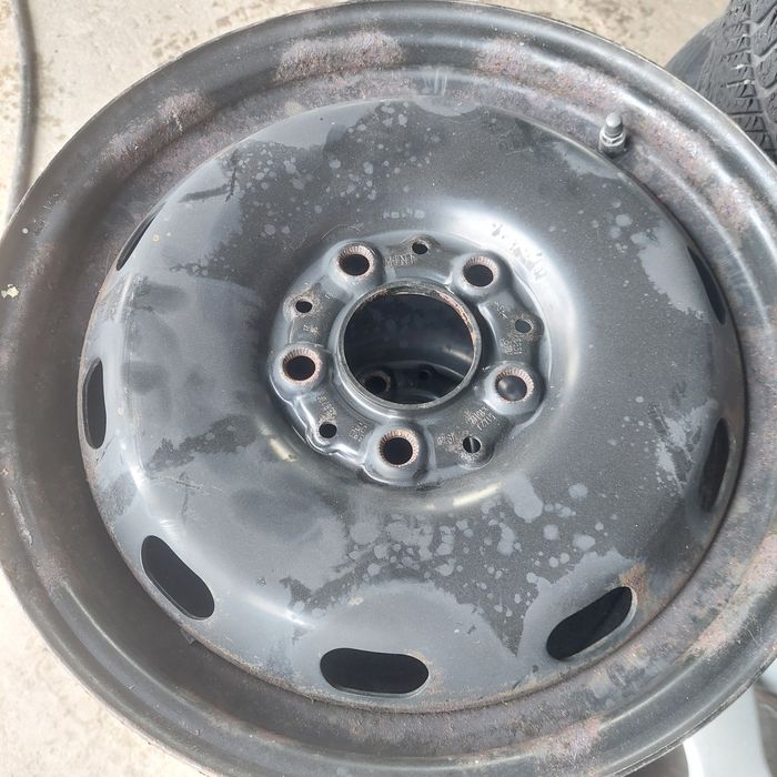 Продавам 4 броя оригинални стоманени джанти 15цола 5х112мм 5.5j mini