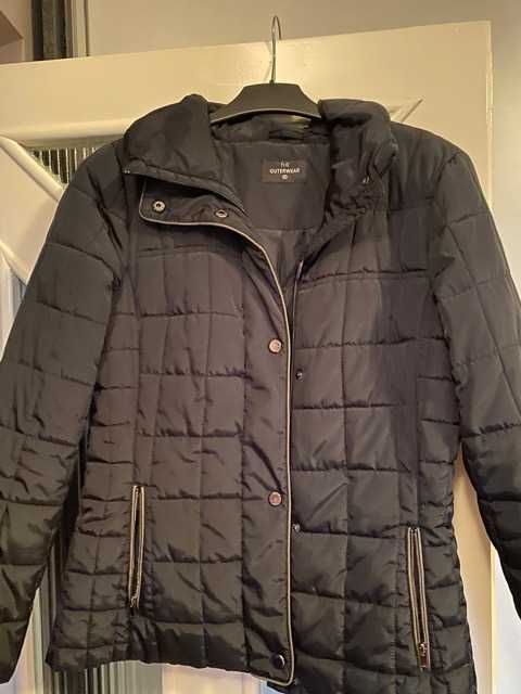 Geaca neagra, dama, C&A, marime M