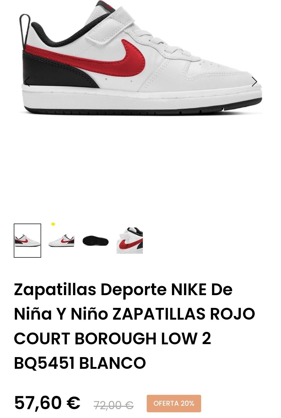 Adidasi Nike court borough low 2
