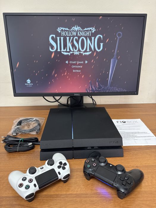 PS4 500gb с гаранция Fifa 26 minecraft Spiderman GTA Mario Playstation