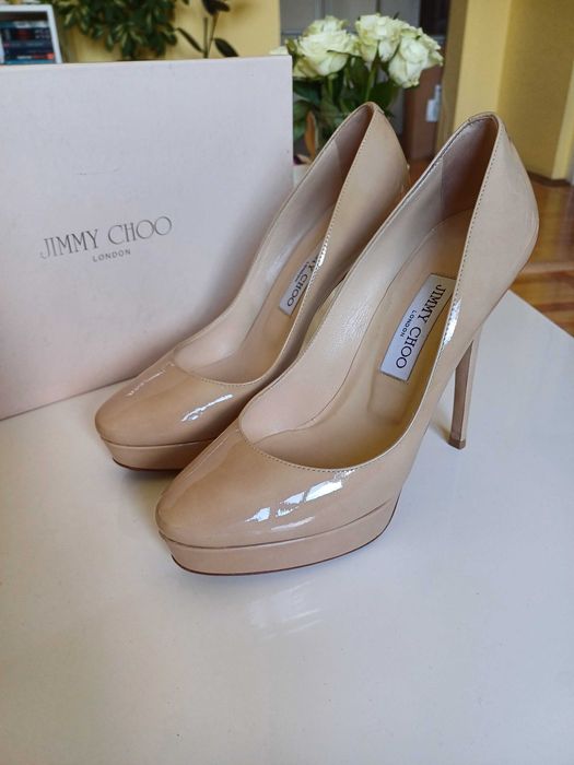 Pantofi superbi Jimmy Choo 247 Cosmic Patent Leather