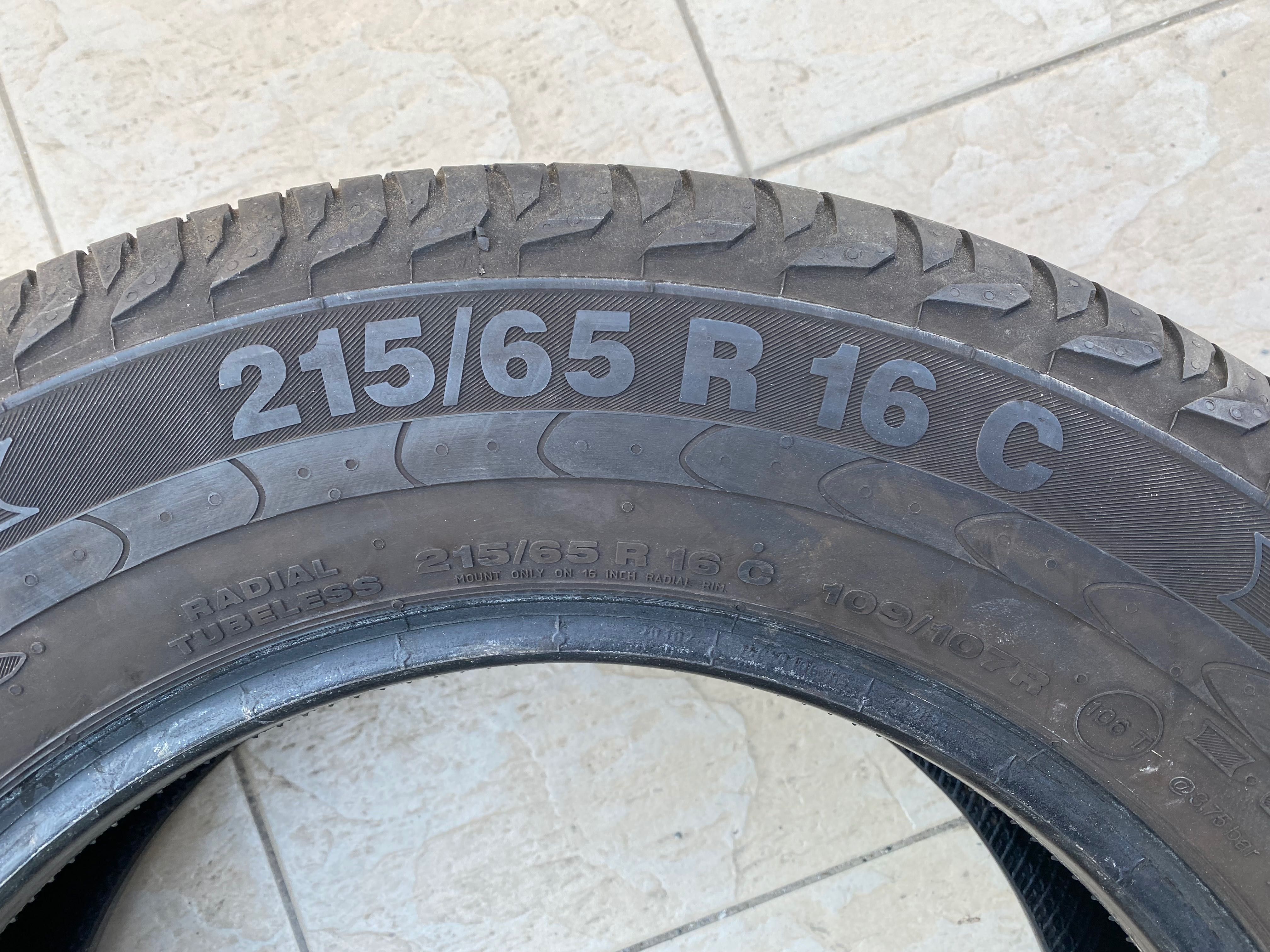 Гуми всесезони бусови гума 215/65/16” Continental Vanco 2