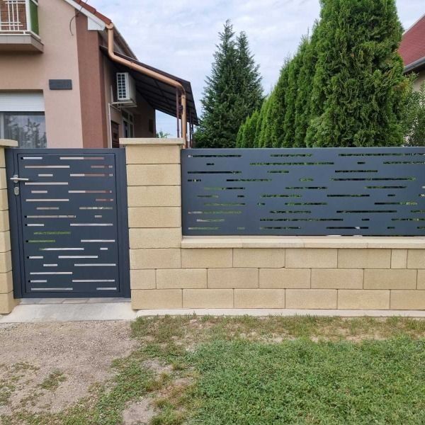 Porți tablă decupată