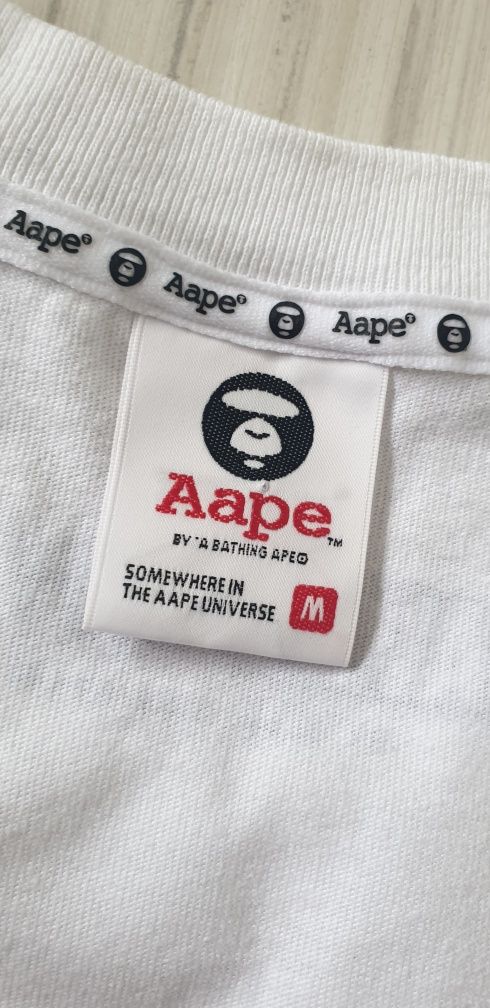 Bape A Bathing Ape Cotton Mens Size M ОРИГИНАЛ! Мъжка Тениска!