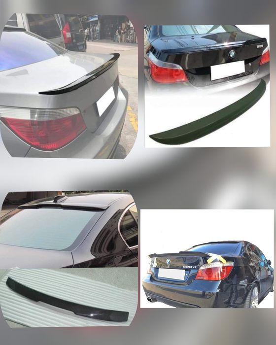 Добавки за BMW Е60 E61 БМВ Е60 Е61 - Лип Спойлери (НОВИ БОЯДИСАНИ)