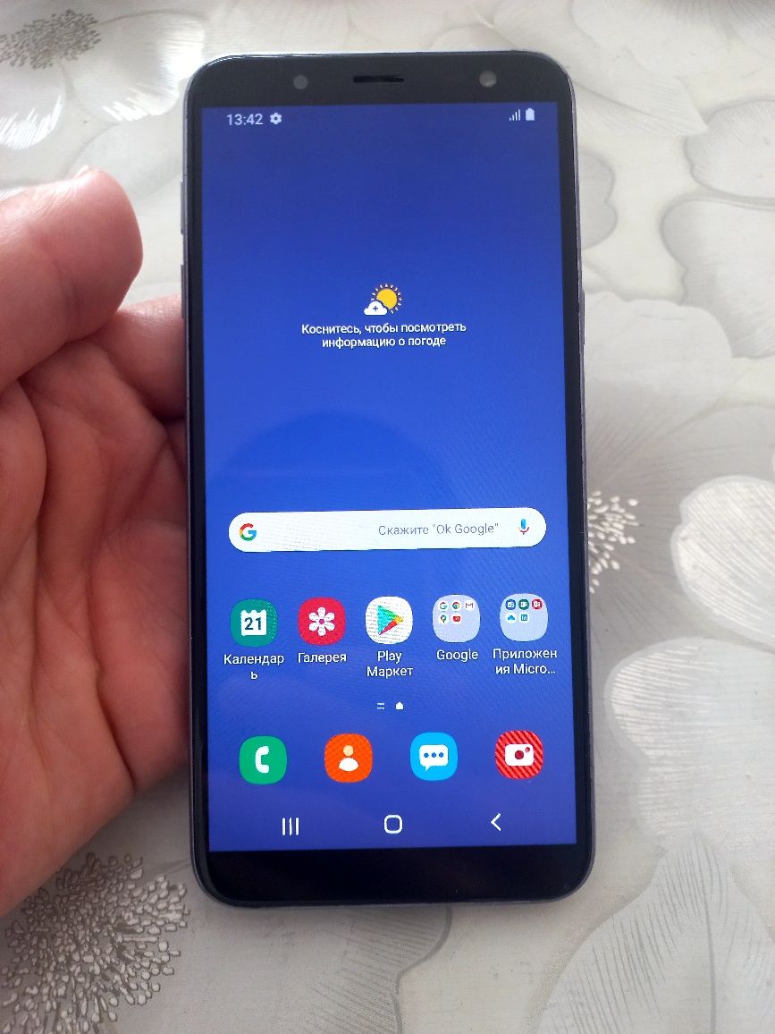 Samsung J6  sataman taza uslangan