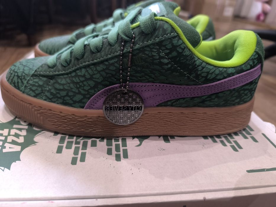 Кецове Puma x Костенурките Нинджа TNNT Suede XL Limited Edition номер
