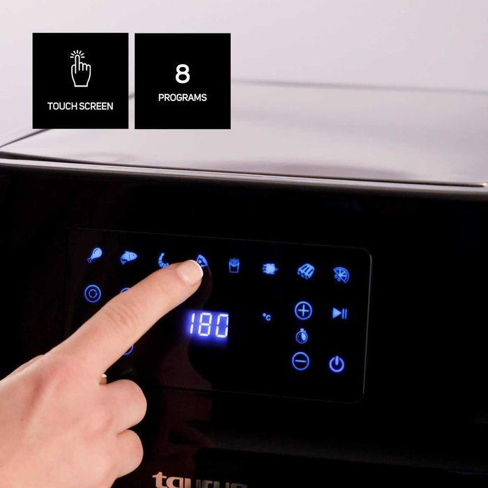 Фритюрник с горещ въздух 1700W, 12L, програмируем 24 часа, до 200°