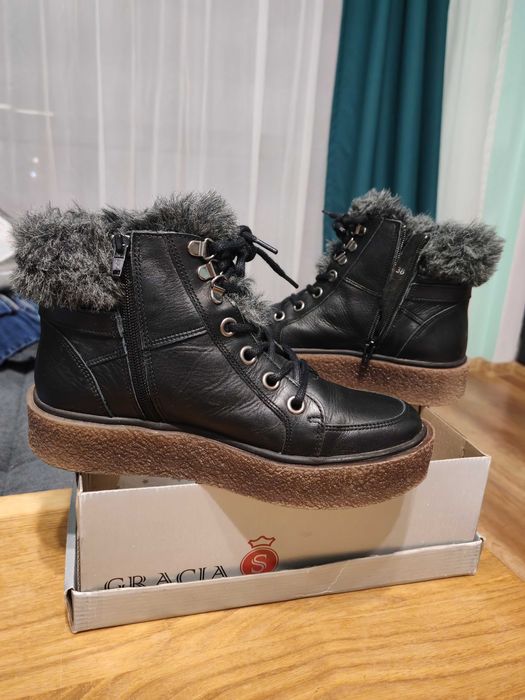 Боти Carmela  естествена кожа, 38 номер