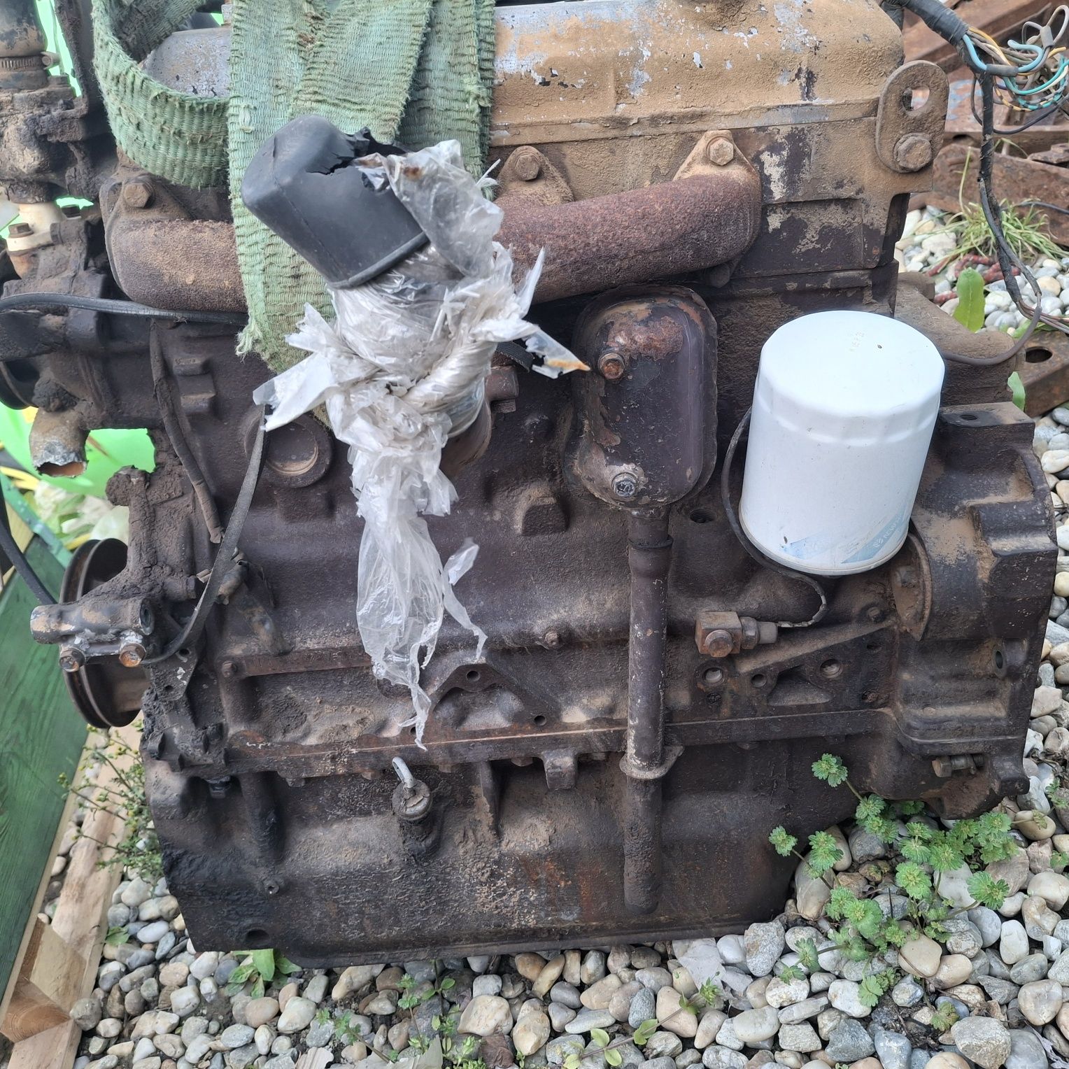 Motor tractor fiat 640