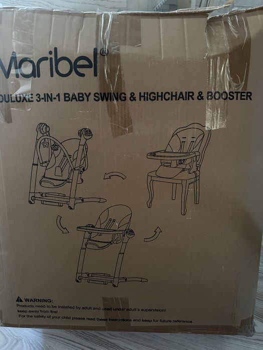 Стул для кормления 3в1