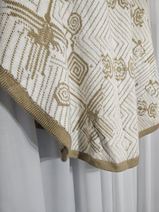 Poncho 100% lână alpaca