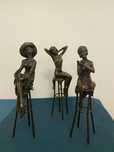 Statuete bronz , semnate Chiparus / pret bucata