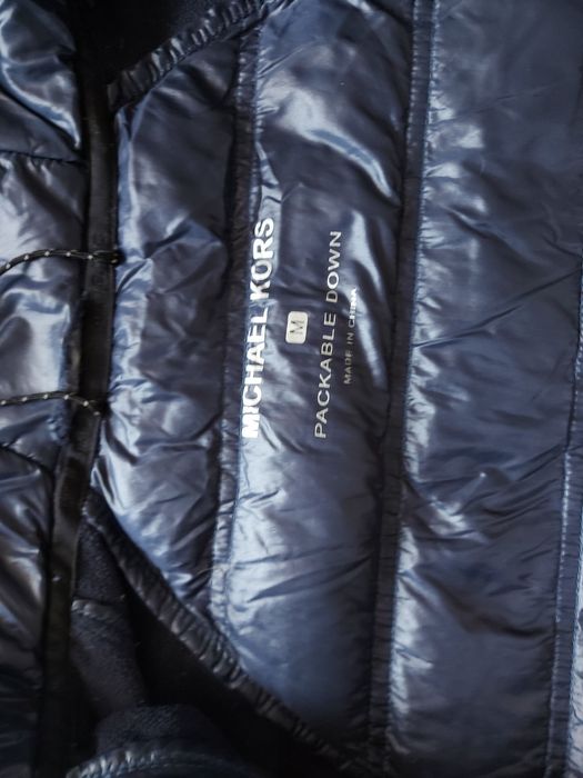 Michael Kors down ,M48, мъжко пухено хибрид яке, много ефектно