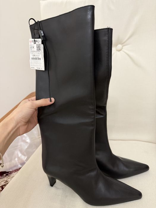 Zara сапоги классные