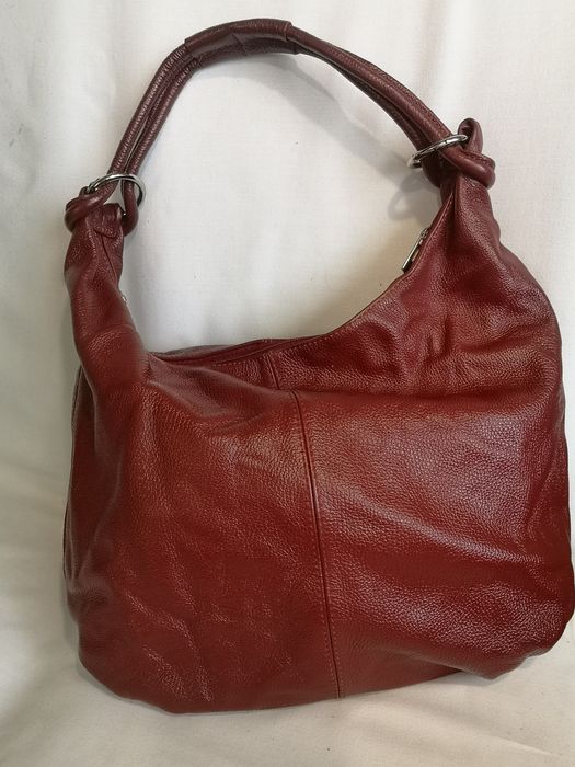 Голяма чанта естествена кожа