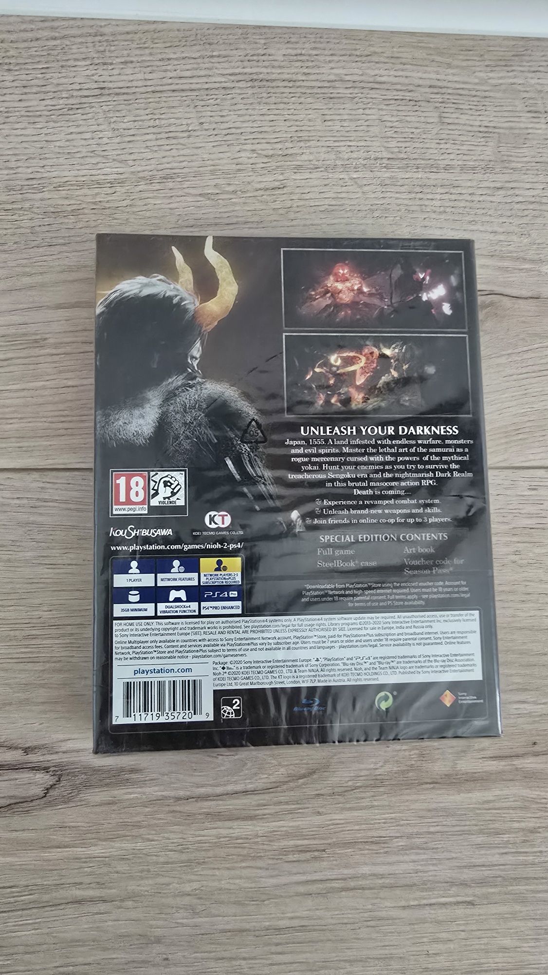 Nioh 2 Special Edition Sigilat