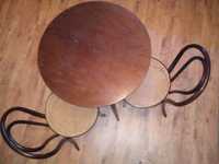 Vand set masa rotunda cu doua scaune de Pancota