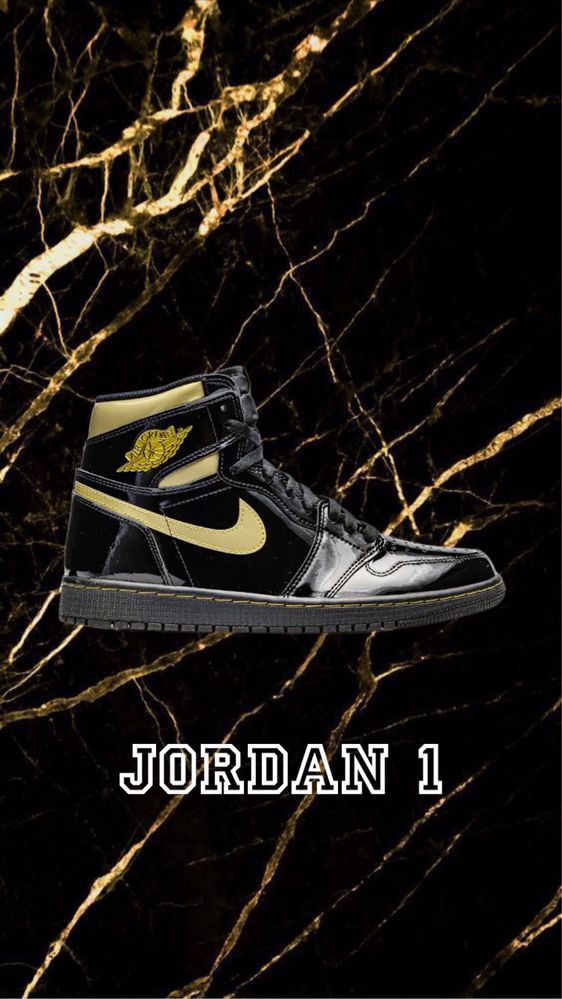 Jordan 1 Metallic Gold