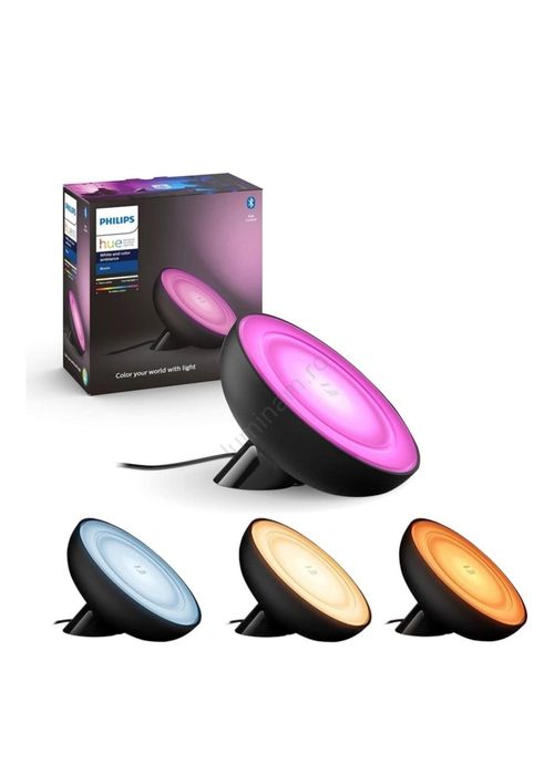 Lampa birou - masa Philips Hue Bloom Black Nou Sigilat