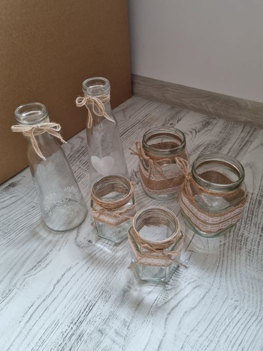 Set diverse decorațiuni din sticla