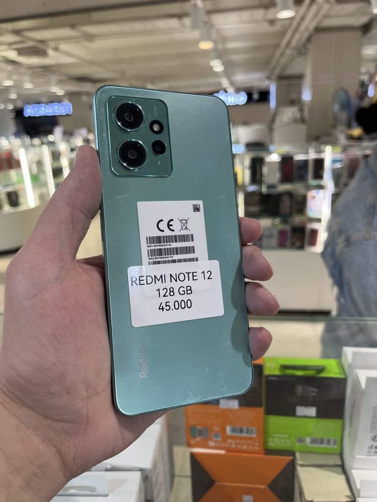 Redmi Not12 4/128gb с коробкой