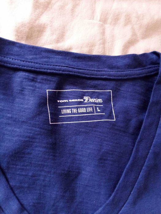 Tom Tailor Denim нова памучна тениска