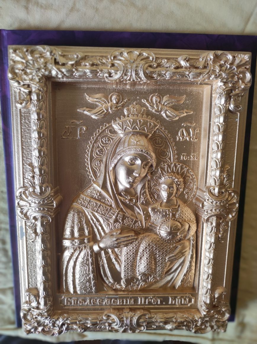 3-де Икона на Дева Мария
