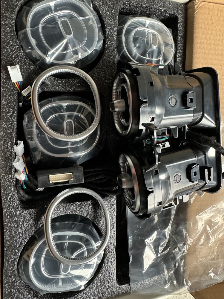 Grile ventilatie led clima guri ambientala mercedes C class Glc w206