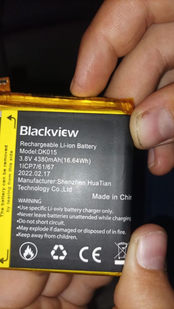 Аккумулятор для  Blackview BV9900 Pro DK015