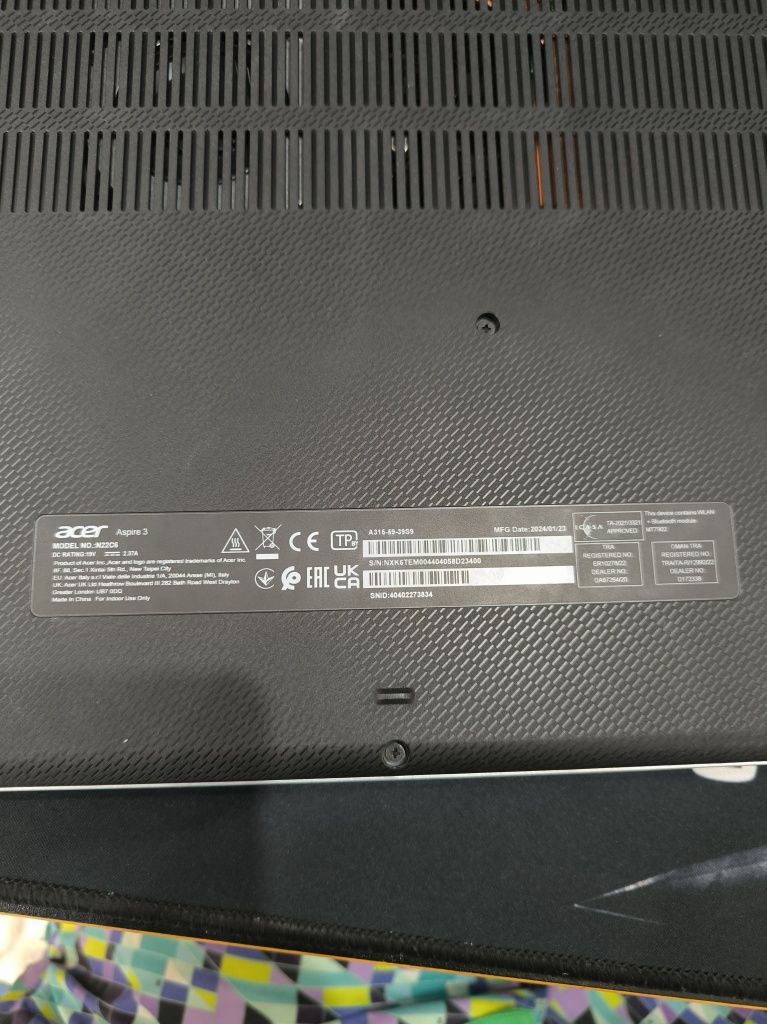 Новый Acer Aspire A315-59