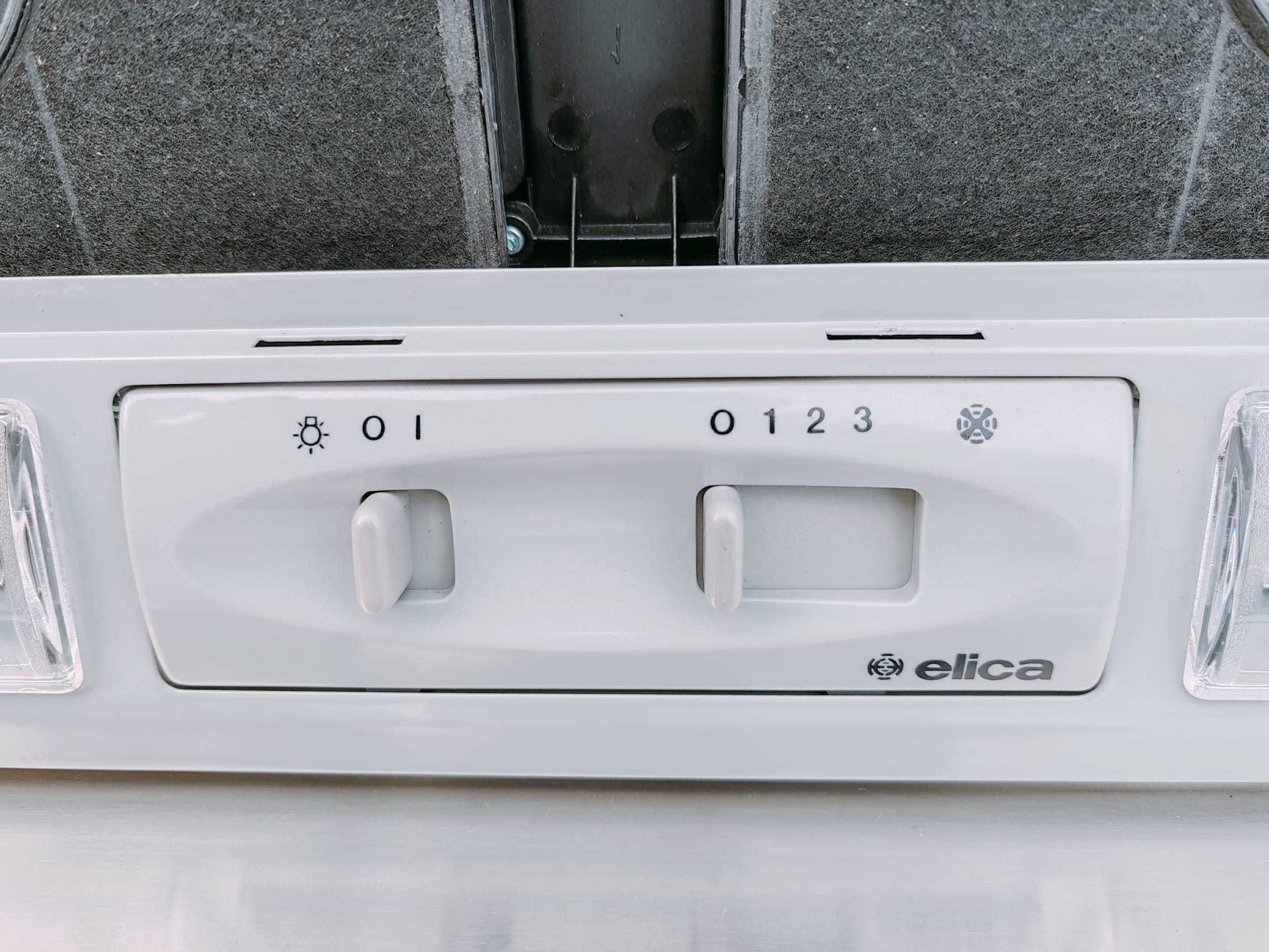 Hota bucatarie, 2 motoare, 90/36/50, inox, import Italia, outlet, noua