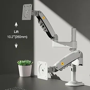 Кронштейн на два монитора 17-27, NB H 180 white