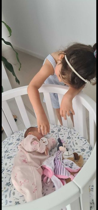 Pătuț rotind/oval 9 în 1