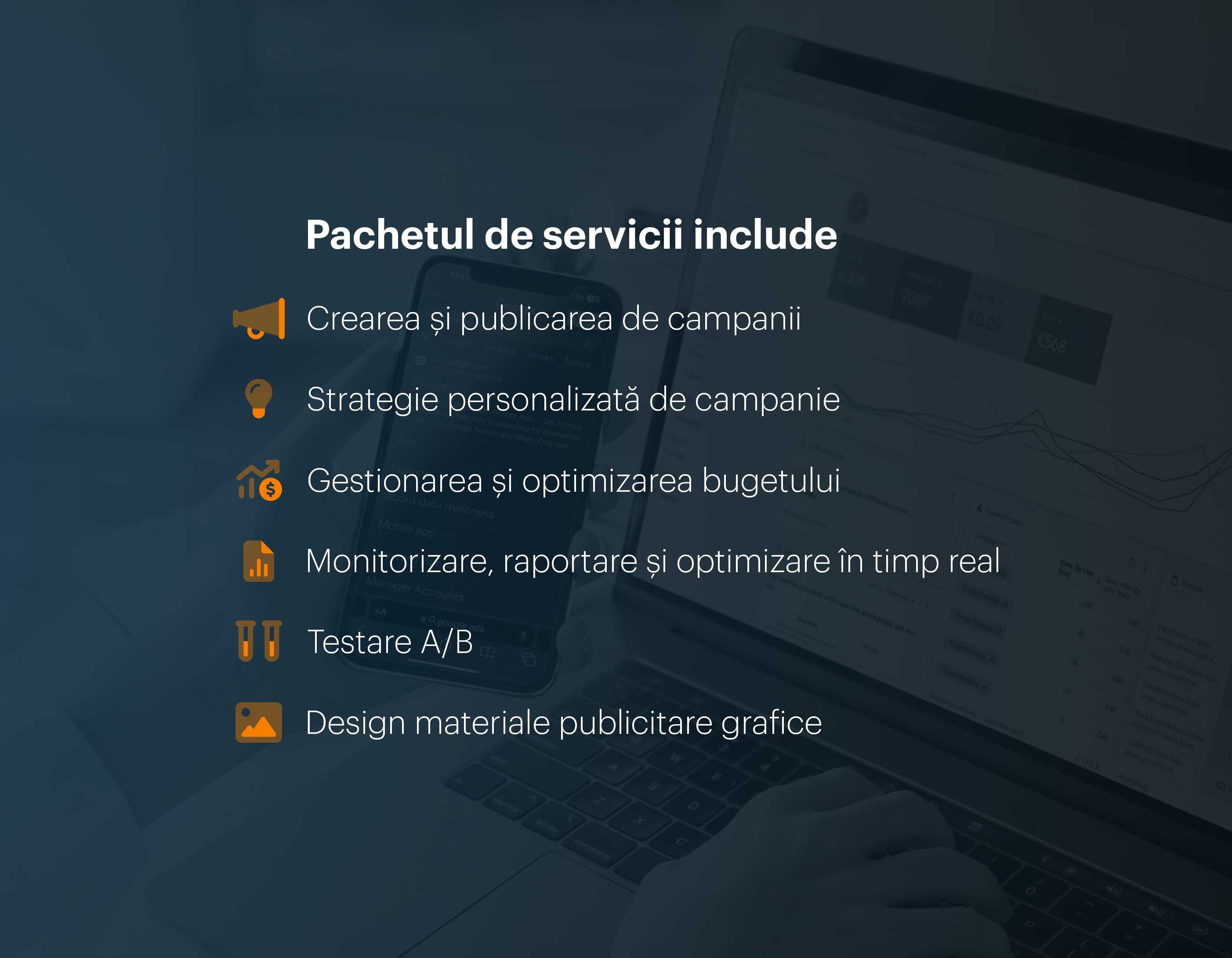 Campanii Google Ads, Campanii Promovare Google, Publicitate Google Ads