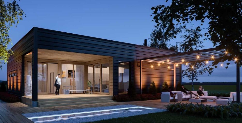 Строительство каркасных домов "под ключ" от 250.000 тенге/м2