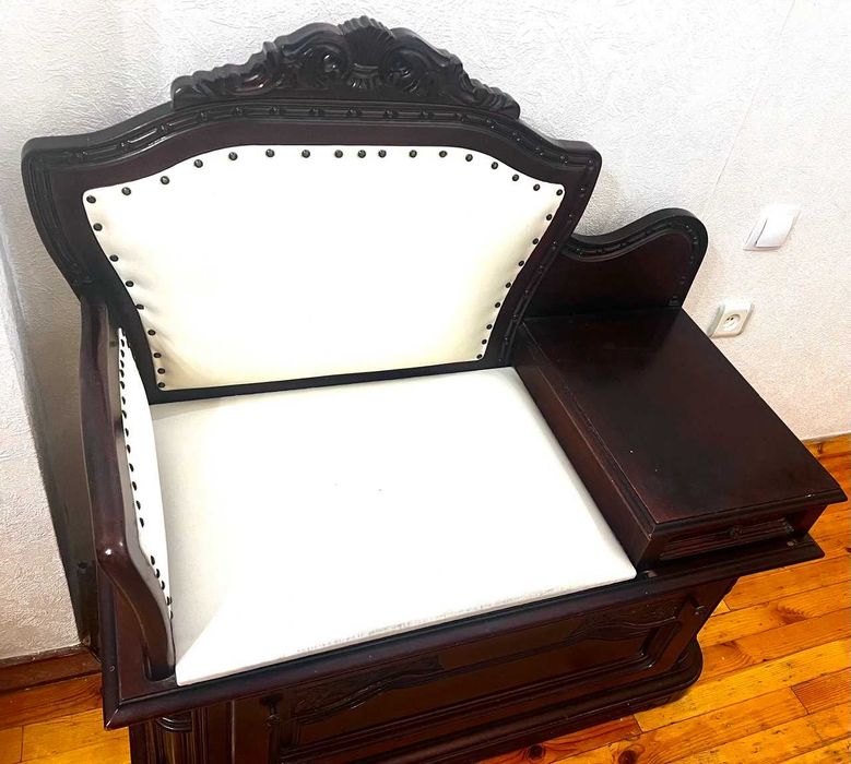 Для Обуви полка, тумба + пуфик