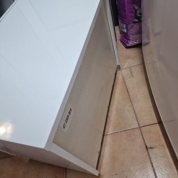 Noptiera alba din Mdf