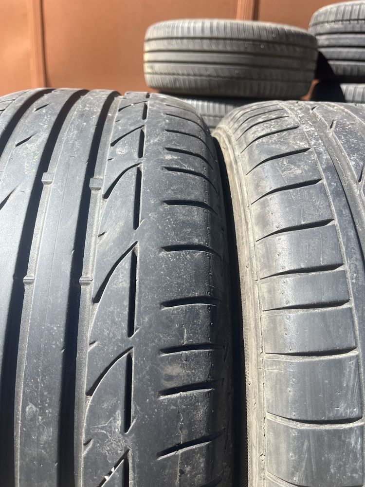 4 бр. летни гуми 225/50/17 Bridgestone RSC DOT 0918 5-5,5 mm