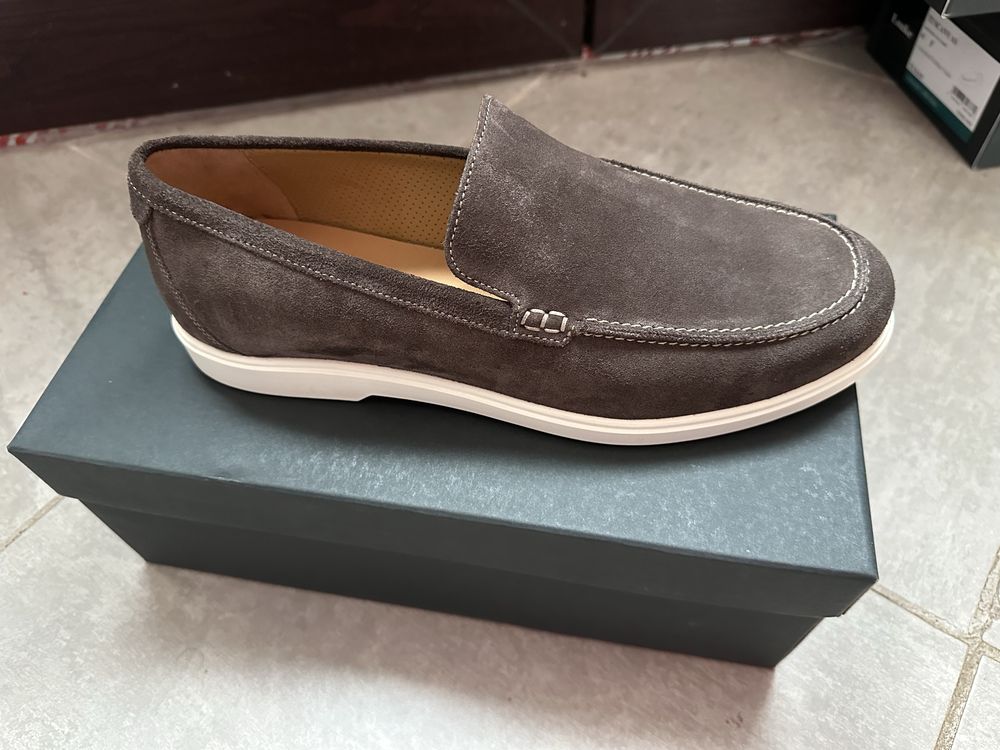 Pantofi casual din piele naturala lucrati manual