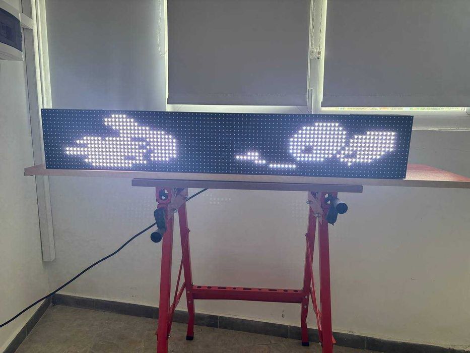 Водоустойчива светеща пълноцветна LED Рекламна табела WiFi